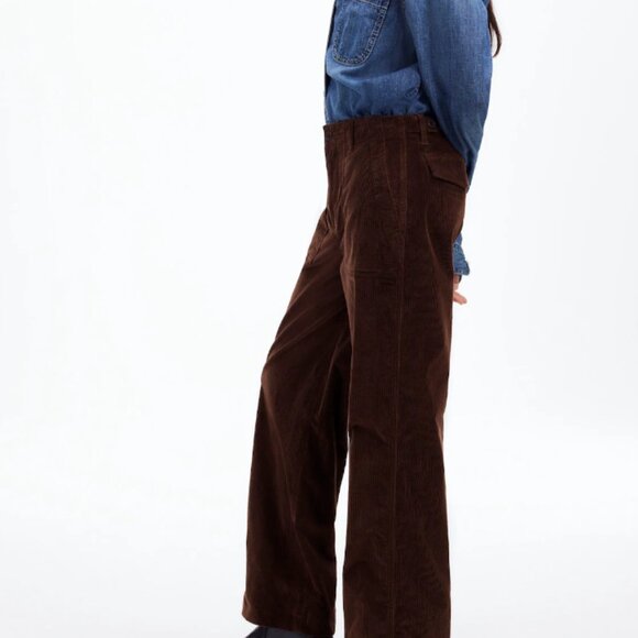 Madewell Low-Slung Baggy Utility Pants in Corduroy - Picture 4 of 6